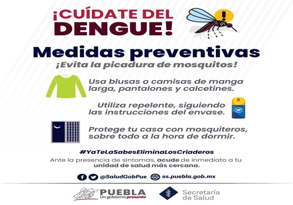 Sin personas hospitalizadas ni defunciones por dengue en últimas 24 horas: Salud