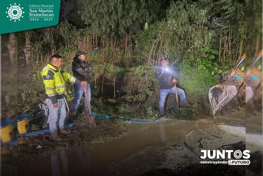 Desbordamiento de ríos provocan afectaciones en viviendas de San Rafael Tlanalapan