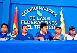 Evo Morales inicia huelga de hambre y condena operativo policial en bloqueos de Bolivia