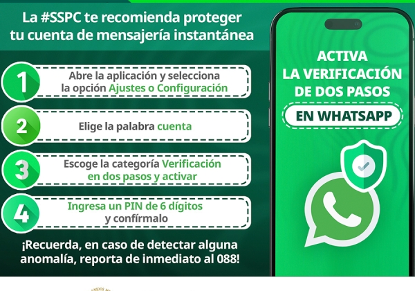 SSPC alerta sobre fraudes en aplicaciones de mensajería y da recomendaciones clave