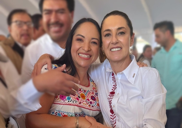 Liz Sánchez respalda compromiso de Claudia Sheinbaum con la comunidad migrante