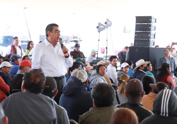 Fortalece gobierno de Puebla al campo para garantizar mejores condiciones de vida