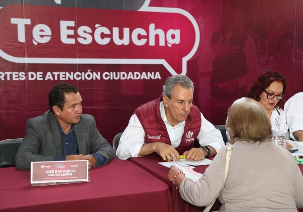 San Felipe Hueyotlipan fue sede de “La Capital Te Escucha”, Martes de Atención Ciudadana