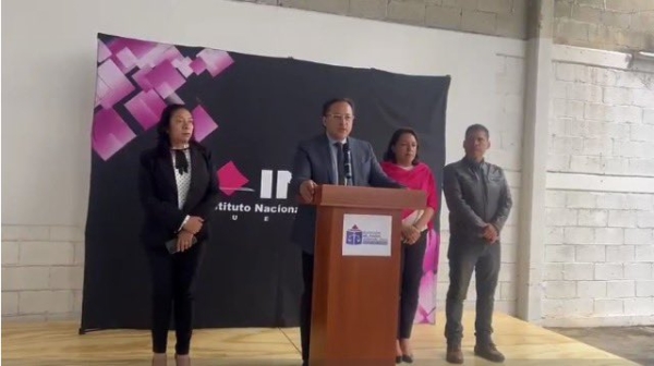 Roban y devuelven boletas marcadas en Texmelucan; el INE las anula