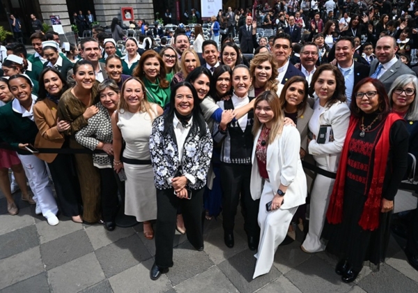 Claudia Sheinbaum da banderazo a la Estrategia Nacional Vive Saludable, Vive Feliz