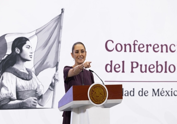 En lo que va del 2025 se registró un máximo histórico de 21 mil 400 mdd de Inversión Extranjera Directa: Presidenta Claudia Sheinbaum