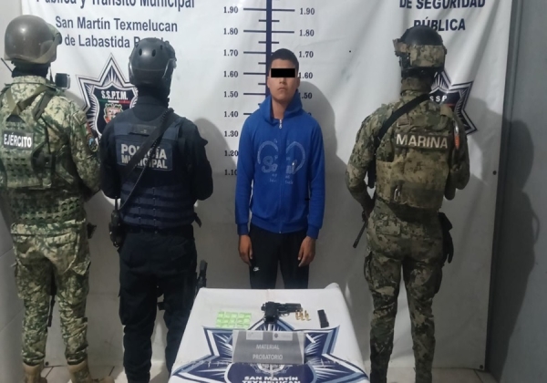 En Texmelucan detiene presunto lidere de peligrosa banda delictiva en Moyotzingo