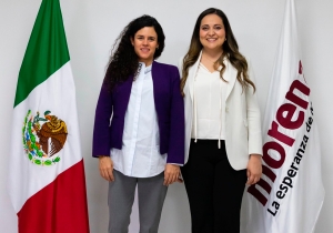 Cynthia López Castro se une a Morena en apoyo a Claudia Sheinbaum