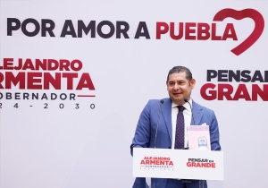 Puebla impulsará el desarrollo planteado en el proyecto de Nación de Claudia Sheinbaum: Alejandro Armenta