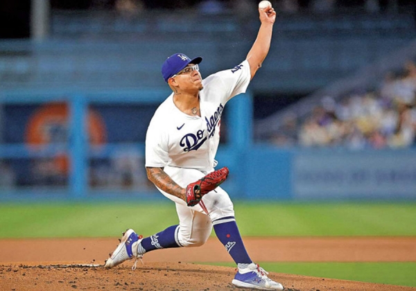 Detienen al lanzador mexicano Julio Urías por violencia doméstica