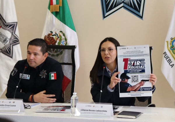 Puebla organizará el Primer Congreso Estatal de Tiro Policial